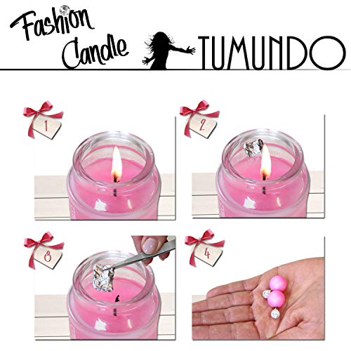 Joyas Vela Tumundo Velas Con Joyas Pendientes Collar Aros Huggie Criollas Oreja Aretes Mujer Shamballa Tumundo Fashion Candle, variant:Variante 11