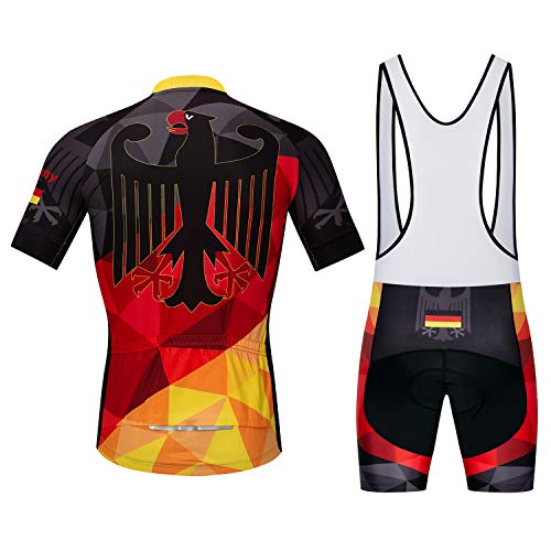 JPOJPO Ciclismo Jersey Para Hombres Pro Team Bicicletas Ropa MTB Bike Jerseys Shorts Set