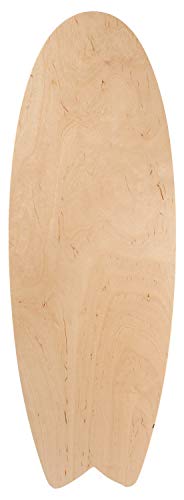 JUCKER HAWAII Homerider Wave - Tabla de equilibrio (incluye rollo de corcho y cojín de equilibrio)