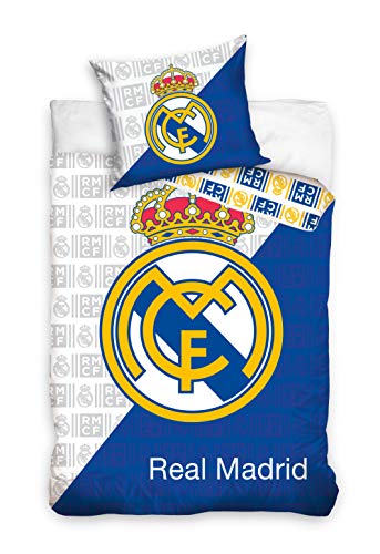 Juegos de sábanas y Fundas de Almohada Real Madrid - 135 x 200 cm