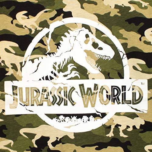 Jurassic World Camiseta de Manga Larga para niños Dinosaurio Multicolor 10-11 Años
