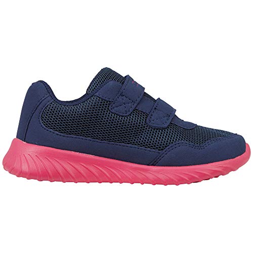 Kappa Cracker II BC Kids, Zapatillas Niñas, Navy/Pink 6722, 30 EU