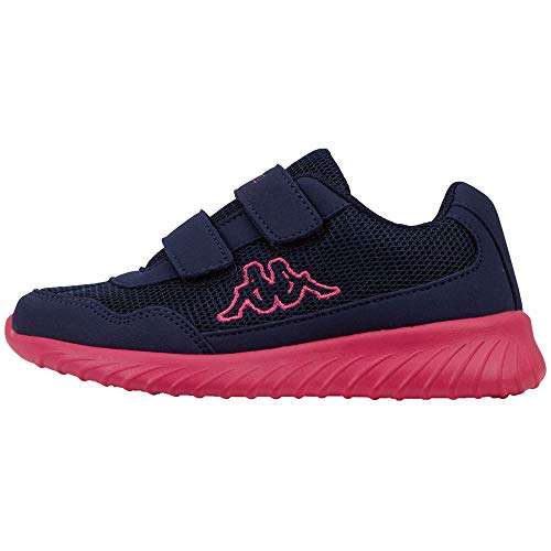 Kappa Cracker II BC Kids, Zapatillas Niñas, Navy/Pink 6722, 30 EU