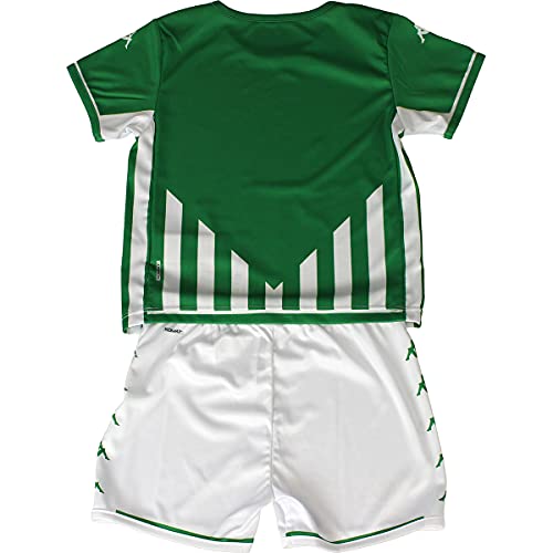 Kappa Kombat Baby Kit Home Betis, Verde/Blanco, 12 Meses