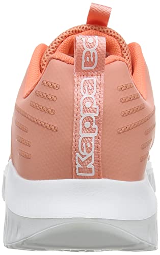 Kappa Niam Unisex, Zapatillas para Correr de Carretera Adulto, 7210 Flamingo White, 41 EU