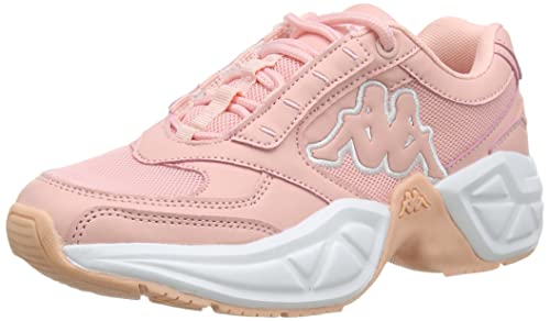 Kappa SUNEE Women, Zapatillas para Correr de Carretera Unisex Adulto, 2110 Rosé White, 39 EU