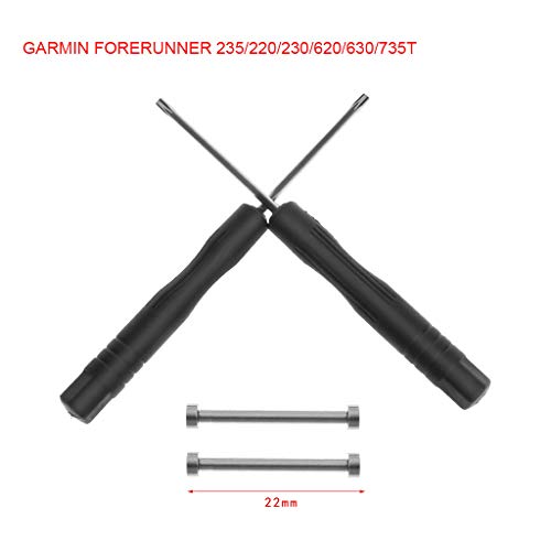 kdjsic Reloj Tornillos Correa Destornillador Herramienta de extracción Accesorios Reemplazo de Acero Inoxidable para Garmin Forerunner Fenix