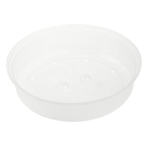 keeeper Tapa para microondas, Plástico resistente (PP) ,Ø 26,5 x 6,5 cm, Bella, Transparente neutro