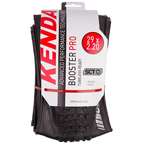 KENDA Booster 29x2,20 SCT 125tpi MTB Folding Tire, Black