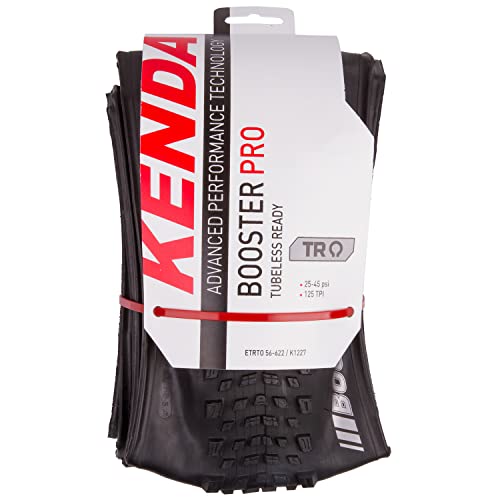 KENDA Booster Pro K-1227-Cubierta para Bicicleta (700 x 40 C), Unisex Adulto, Negro