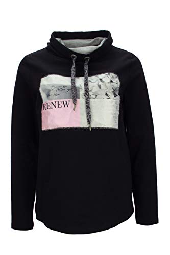 Kenny S - Sudadera para mujer Negro 42