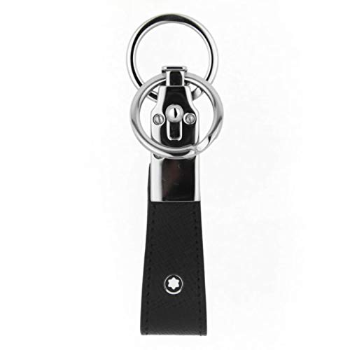 Key Fob With LTR Sartorial Loop Black