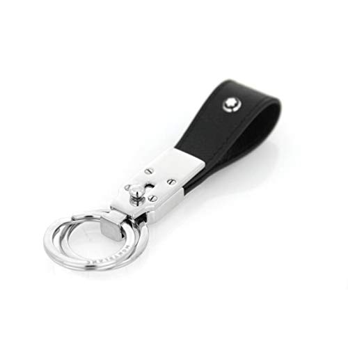 Key Fob With LTR Sartorial Loop Black