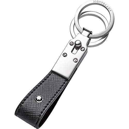 Key Fob With LTR Sartorial Loop Black