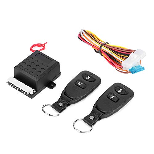 KIMISS Car Remote Lock, sistema de alarma centralizado universal con mando a distancia, kit antirrobo