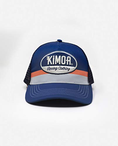 KIMOA - Curva Gorra de béisbol, Azul, Estándar Unisex Adulto