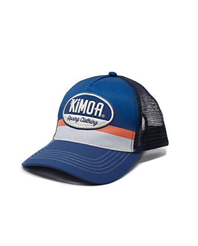 KIMOA - Curva Gorra de béisbol, Azul, Estándar Unisex Adulto