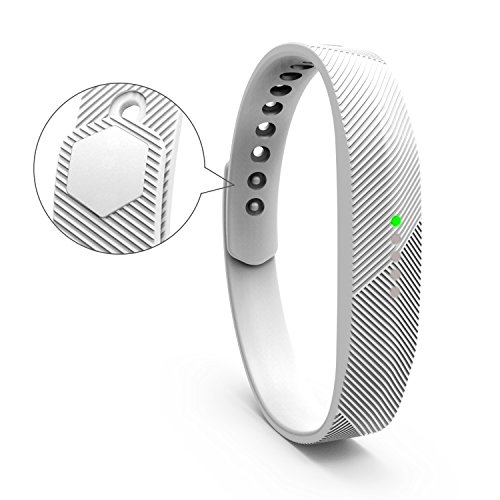 KingAcc Correa para Fitbit Flex 2, Silicona Suave Pulsera de Respueto con Hebilla de Metal Compatible con Fitbit Flex 2 smartwatch