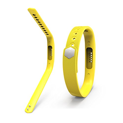 KingAcc Correa para Fitbit Flex 2, Silicona Suave Pulsera de Respueto con Hebilla de Metal Compatible con Fitbit Flex 2 smartwatch