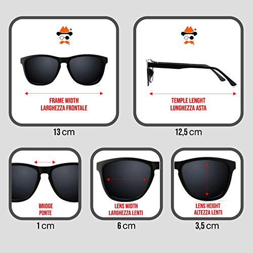 KISS Gafas de sol RIMLESS - MATRIX SMITH style - hombre mujer TRILOGY CULT light rectangular VINTAGE - MARRÓN V1