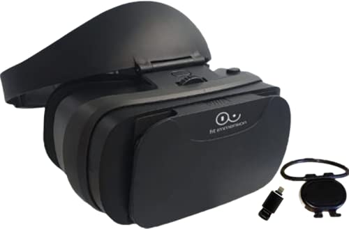 Kit de entrenamiento de casco de realidad virtual (Lunettes 3D) Ciclismo Interior VR Confortables Compatible con iPhone