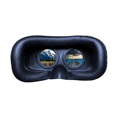 Kit de entrenamiento de casco de realidad virtual (Lunettes 3D) Ciclismo Interior VR Confortables Compatible con iPhone