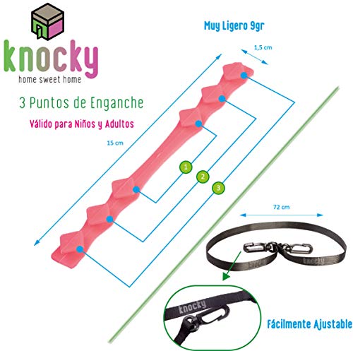 KNOCKY 3 Cordones Sujeta Mascarillas y 3 Protector Orejas Mascarillas de Silicona. Enganches Sujeta Mascarillas Salvaorejas para Cuello con Sujetamascarillas con Adaptador Ajustable de 3 Ganchos