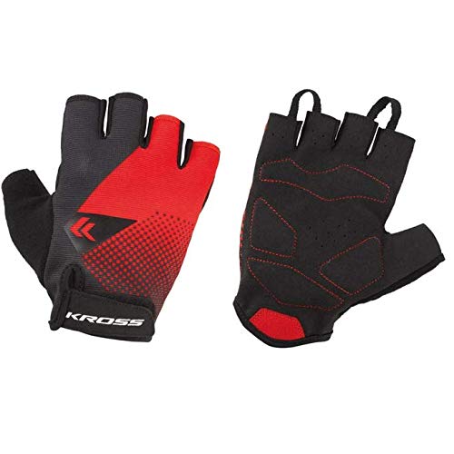 Kross Guantes Flow SF Red/Black Talla M