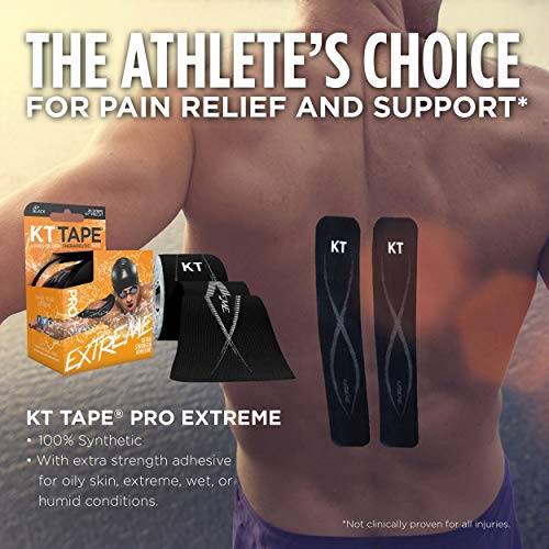 KT Tape Pro Extreme - Cinta elástica terapéutica para kinesiología - 10000749, Extreme - Titan Tan, B) Titan Tan