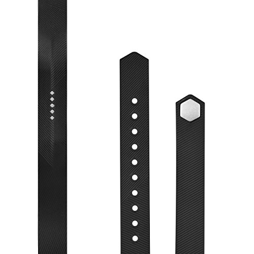 kwmobile 3X Brazalete Compatible con Fitbit Flex 2 - Pulsera de TPU para Fitness Tracker en Negro/Azul Oscuro/Antracita