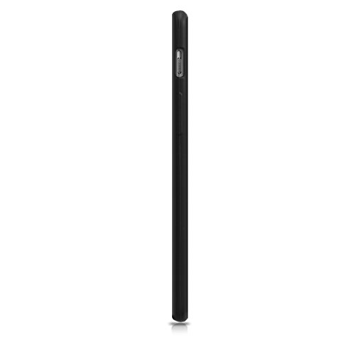 kwmobile Carcasa Compatible con OnePlus 3 / 3T - Funda de Silicona para móvil - Cover Trasero en Negro Metalizado