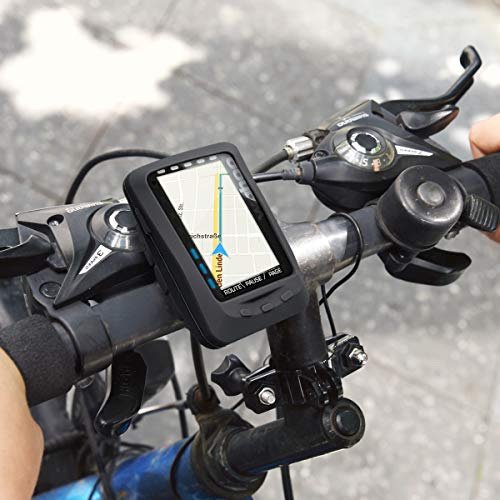 kwmobile Carcasa GPS Compatible con Wahoo Elemnt - Funda de Silicona para navegdor de Bici - Negro