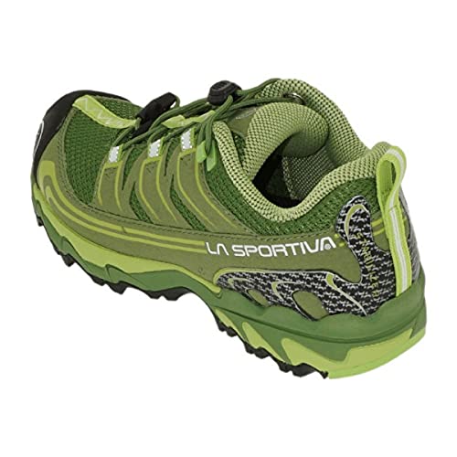 LA SPORTIVA Falkon Low 27-35, Zapatillas de Senderismo, Kale/Lime Green, 33 EU