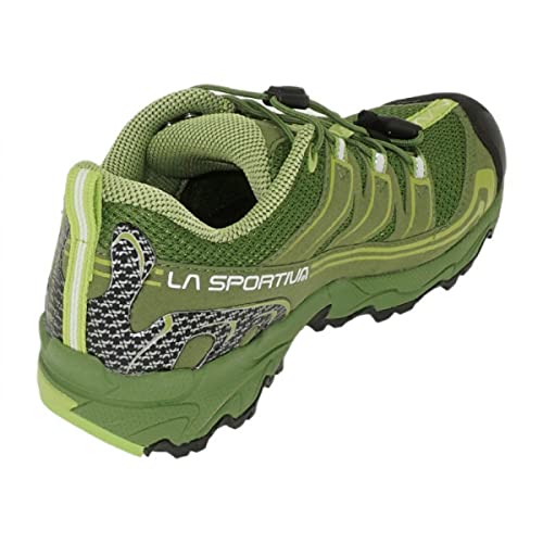 LA SPORTIVA Falkon Low 27-35, Zapatillas de Senderismo, Kale/Lime Green, 33 EU