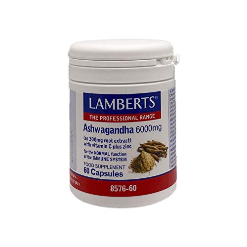 Lamberts Ashwagandha 6000Mg 60 Unidades 50 g