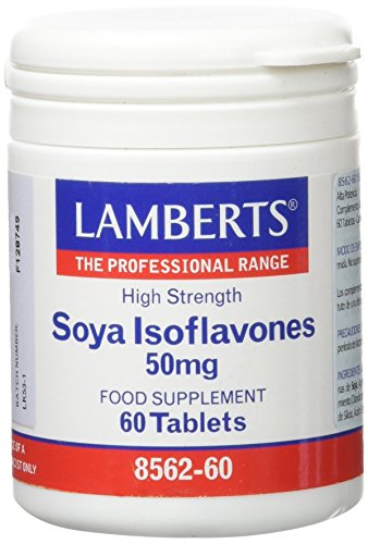 Lamberts Isoflavonas de Soja 50mg - 60 Tabletas