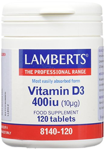 Lamberts Vitamina D 400UI - 120 Tabletas