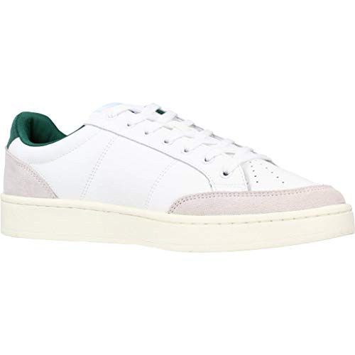 Le Coq Sportif Court Net, Zapatillas Unisex Adulto, Optical White/Evergreen, 42 EU