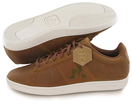 Le Coq Sportif COURTCLASSIC, Zapatillas Deportivas Hombre, Brown, 42 EU