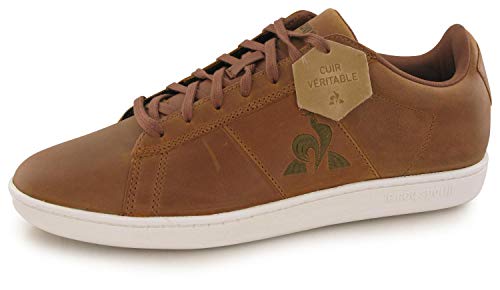 Le Coq Sportif COURTCLASSIC, Zapatillas Deportivas Hombre, Brown, 42 EU