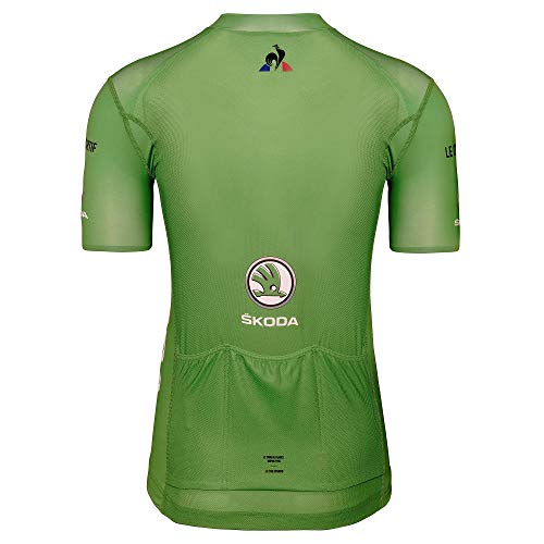 Le Coq Sportif TDF 2020 Replica Jersey M Camiseta, Hombre, Vert Forest, S