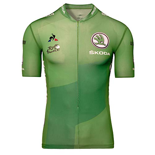 Le Coq Sportif TDF 2020 Replica Jersey M Camiseta, Hombre, Vert Forest, S