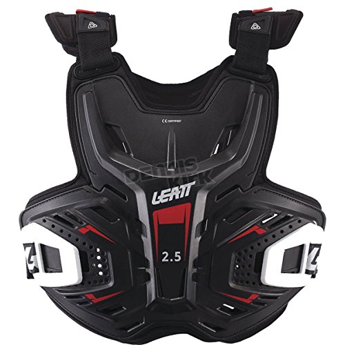 Leatt Arnés protector para moto con inserciones de espuma blanda 3D Airfit antiimpacto