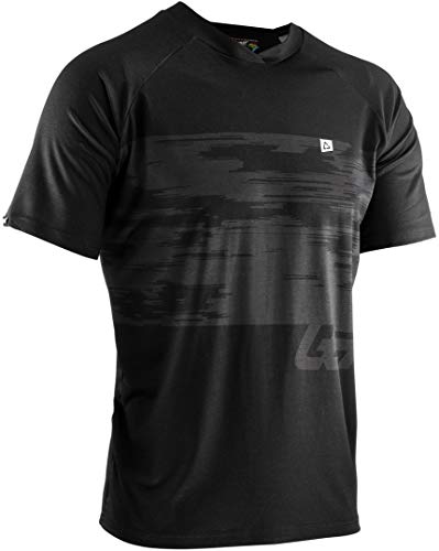 Leatt DBX 2.0 - Camiseta de Ciclismo Unisex para Adulto, Non applicabile, Unisex Adulto, Color Negro, tamaño Small