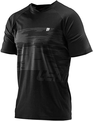 Leatt DBX 2.0 - Camiseta de Ciclismo Unisex para Adulto, Non applicabile, Unisex Adulto, Color Negro, tamaño Small