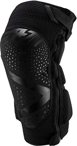 Leatt La 3df 5.0 Zip UNE Genouillère Souple et Ventilée Avec Fermeture Éclair. Elle EST Entièremet Adaptée À la Pratique du Vtt. Rodilleras, Unisex Adulto, Negro, S/M