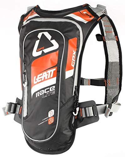 Leatt Race HF 2.0 - Mochila para Moto, Unisex, Adulto, Unisex Adulto, 7016100120, Rojo/Negro, Talla única