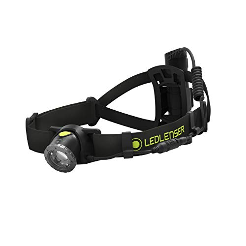 Led Lenser NEO10R - Linterna (Linterna con cinta para cabeza, Negro, IP54, 1 lámpara(s), LED, 10 lm)