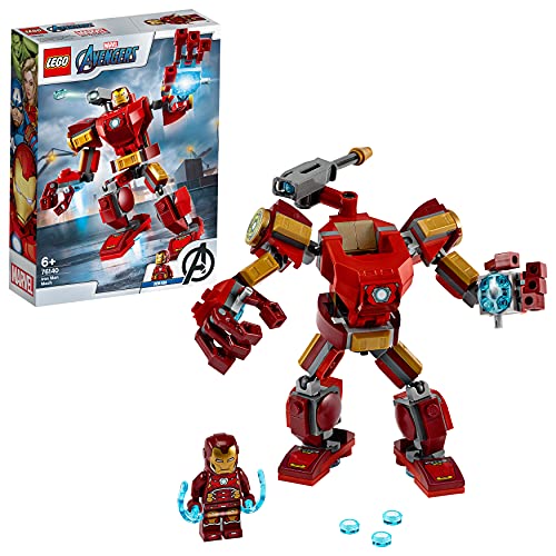 LEGO 76140 Super Heroes Armadura Robótica de Iron Man Juguete de Construcción