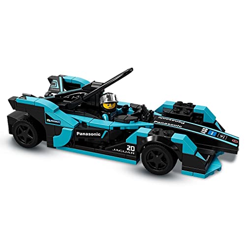 LEGO 76898 Speed Champions Formula E Panasonic Jaguar Racing GEN2 Car & Jaguar I-Pace eTROPHY, Coches de Juguetes para Niños